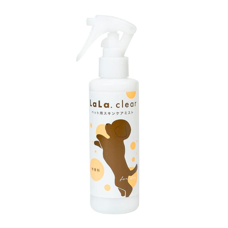LaLa.Clear 犬 猫 スキンケア ミスト セラミド 保湿 スプレー 化粧水 ローション 痒み止め 皮膚 乾燥肌 180ml