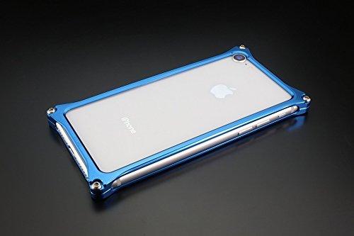 ギルドデザイン(GILD design) ソリッドバンパー iPhoneSE 2020 8 7 (ブルー)