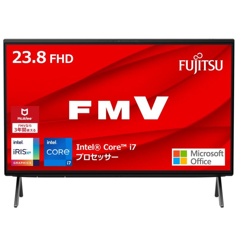 富士通 デスクトップパソコン FMV ESPRIMO FHシリーズ WF1/H3 富士通WEBMART専用モデル (16GB /HDD1TB /黒)