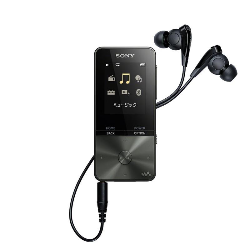 ソニー(SONY) ウォークマン Sシリーズ 16GB NW-S315: MP3プレーヤー Bluetooth対応 最大52時間連続再生 イヤホン付属 2017年モデル ブラ