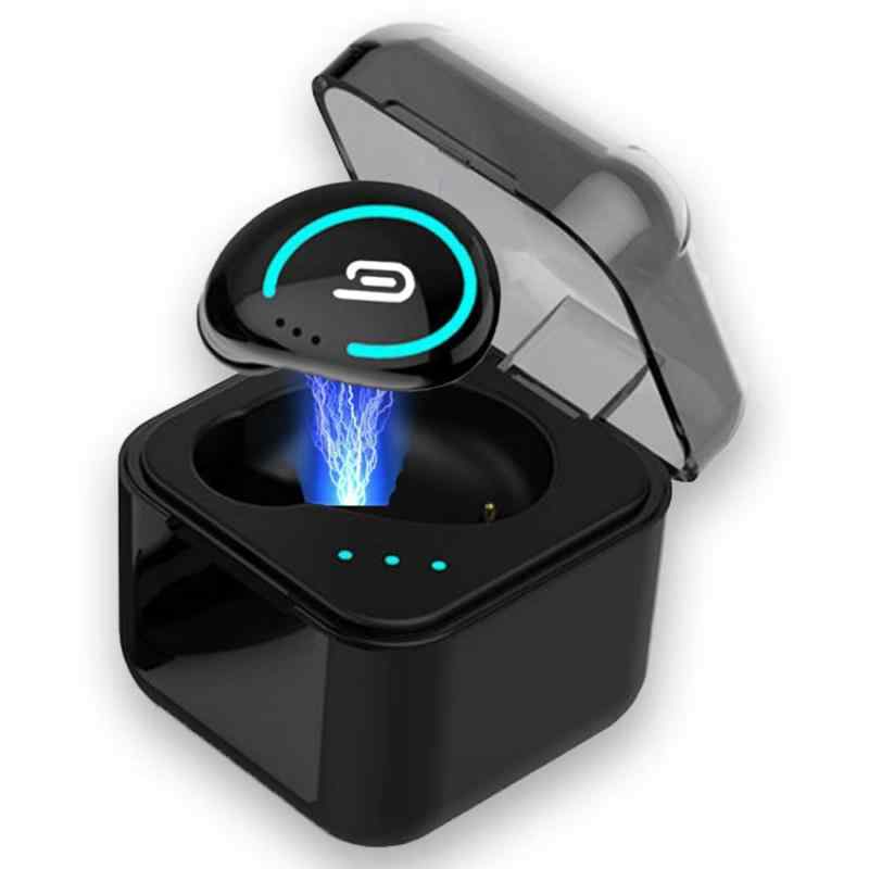 Bluetooth ヘッドセット 片耳 ワイヤレス イヤホン Hi-Fi音の質増強 ブルートゥースヘッドセット 通話 マイク内蔵 V5.0 ハンズフリー通話