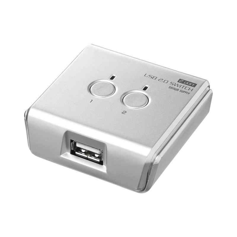 サンワサプライ(Sanwa Supply) USB2.0手動切替器(2回路) SW-US22N