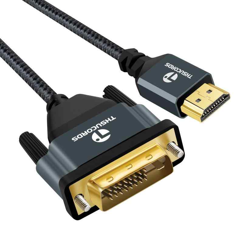 Thsucords 4K HDMI - DVIケーブル (1M)