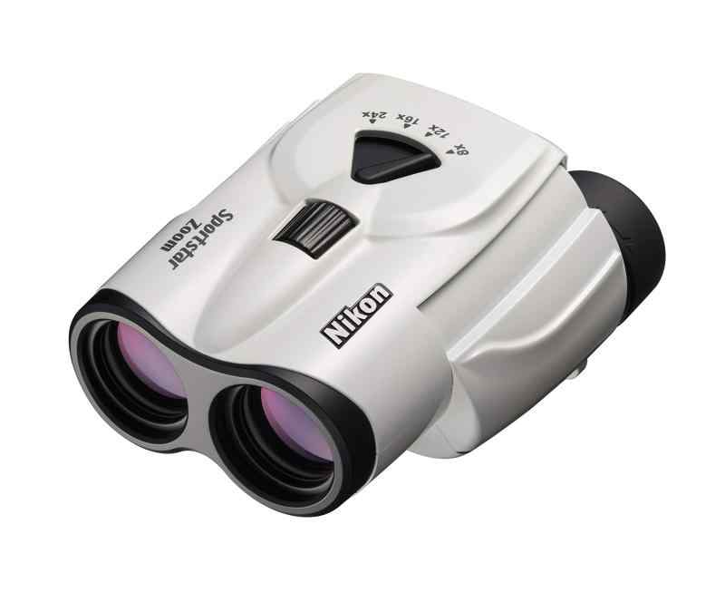 Nikon ズーム双眼鏡 スポーツスターズーム 8-24x25 ポロプリズム式 8-24倍25口径 ホワイト Sportstar Zoom SPZ8-24X25WH