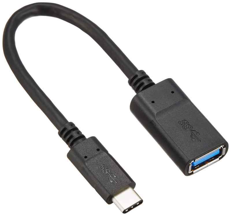 エレコム USB TYPE C ケーブル タイプC (USB C to USB Aメス ) 変換ケーブル [スマホでUSB機器が使える] 0.15m 【iPhone15 対応検証済】