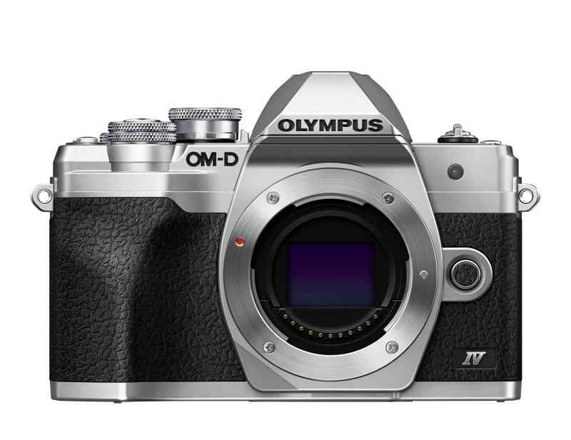 OLYMPUS ミラーレス一眼カメラ OM-D E-M10 MarkIV (シルバー, ボディ, 本体)