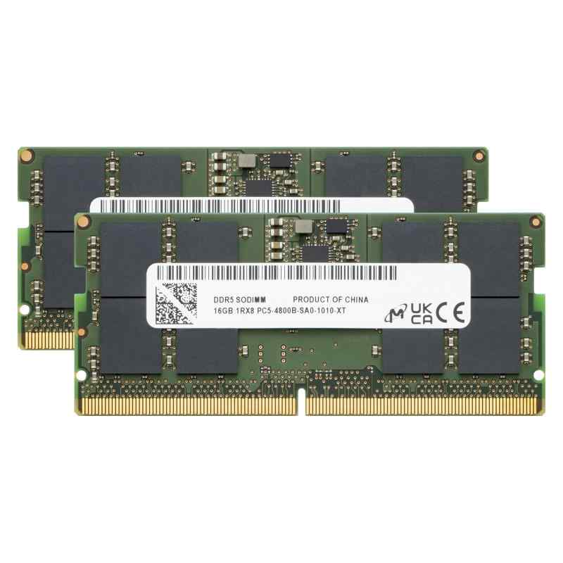 プリンストン ノートPC用 メモリ Micron純正シリーズ (32GB(16GBx2))