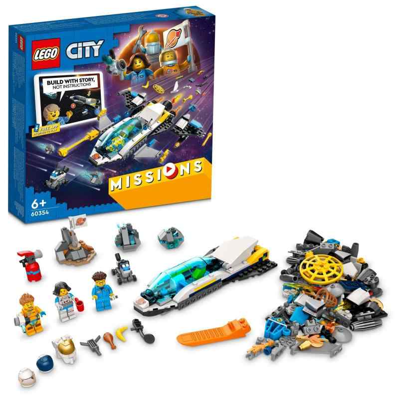 レゴ(LEGO) シティ 火星探検 ミッション 60354 おもちゃ ブロック プレゼント 宇宙 うちゅう ロケット 男の子 女の子 6歳以上