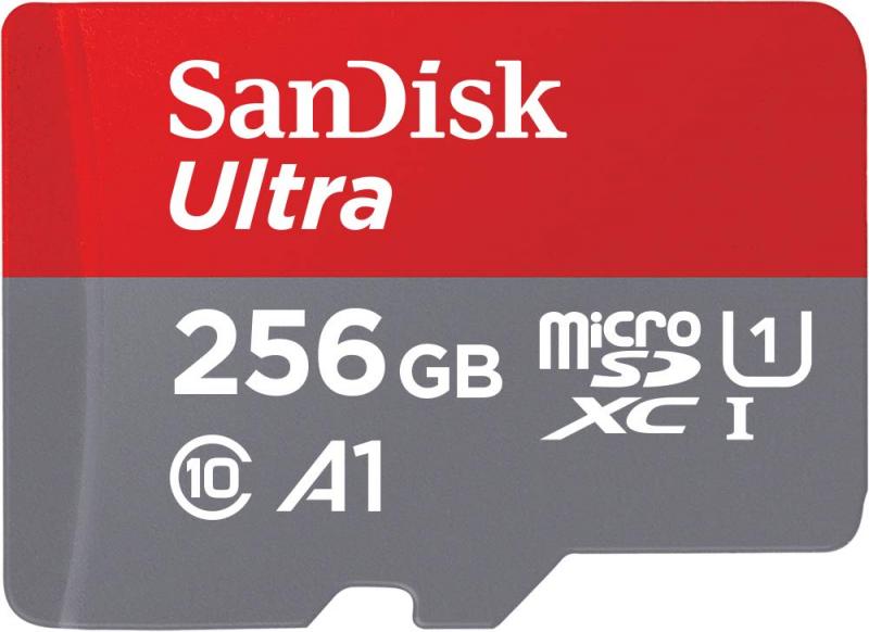 Sandisk MicroSDカード256GB Ultra UHS I 150MB/s R スマートフォン用 SDSQUAC-256G-GN6MN