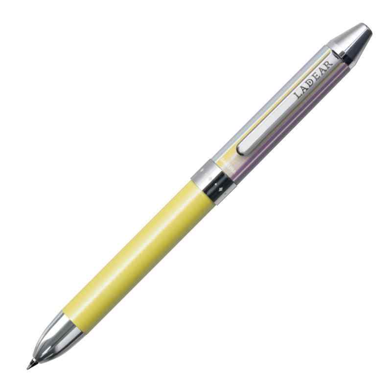 サクラクレパス 3色ボールペン レディア 0.4mm ストライプイエロー GB3L1504-P#3B