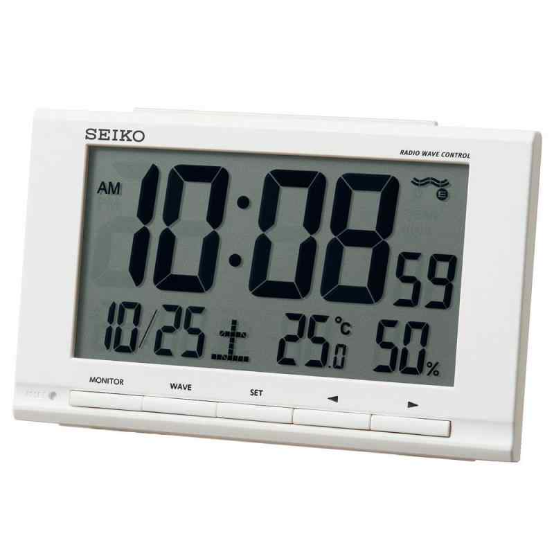 セイコークロック(Seiko Clock) 置き時計 (01:白)