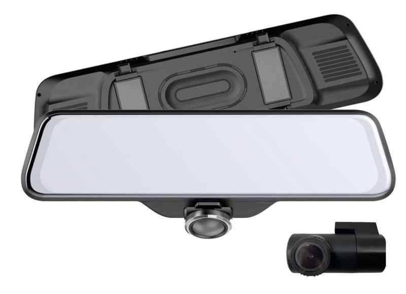 Smart 360°カメラ全方位録画デジタルインナーミラードライブレコーダー B-T360