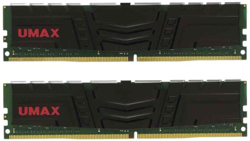 UMAX Technologies デスクトップ用DDR4 Long-DIMM 16GB ×2枚組 ヒートシンクあり (型番:UM-DDR4D-2666-32GBHS)